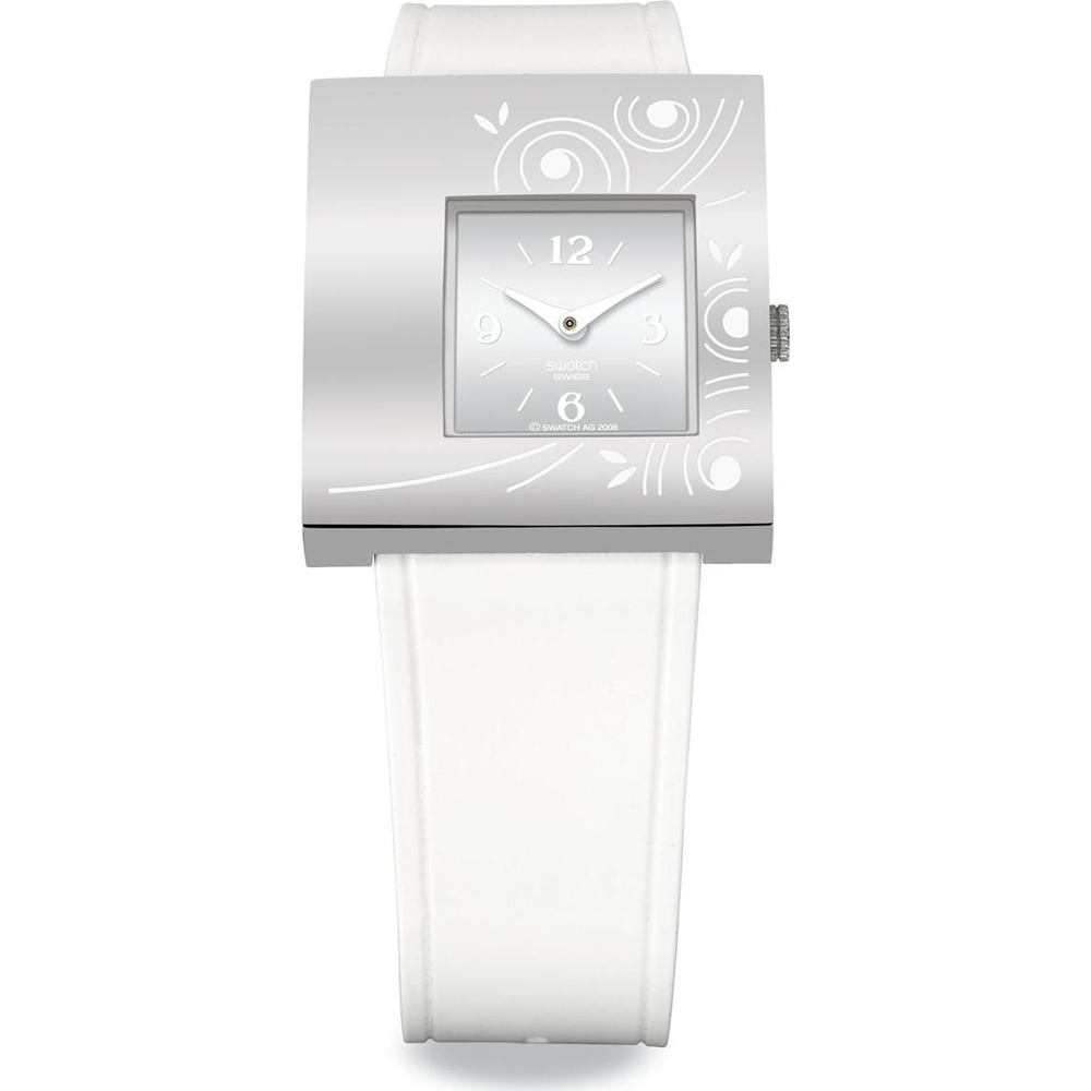 Swatch Lady Square YUS124 Bright-Act Watch