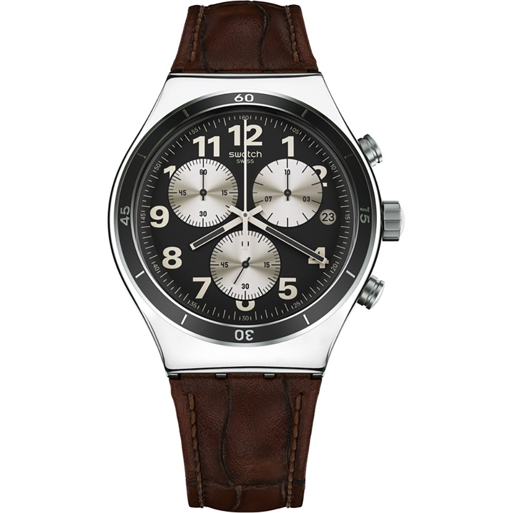 Swatch Irony - Chrono New YVS400 Browned Watch