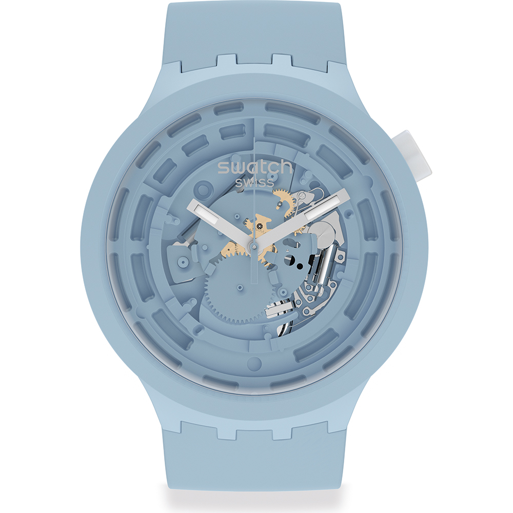 Swatch Big Bold SB03N100 C-Blue Watch