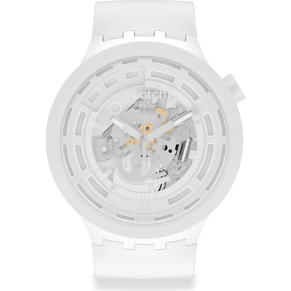 Swatch Big Bold SB03W100 C-White Watch