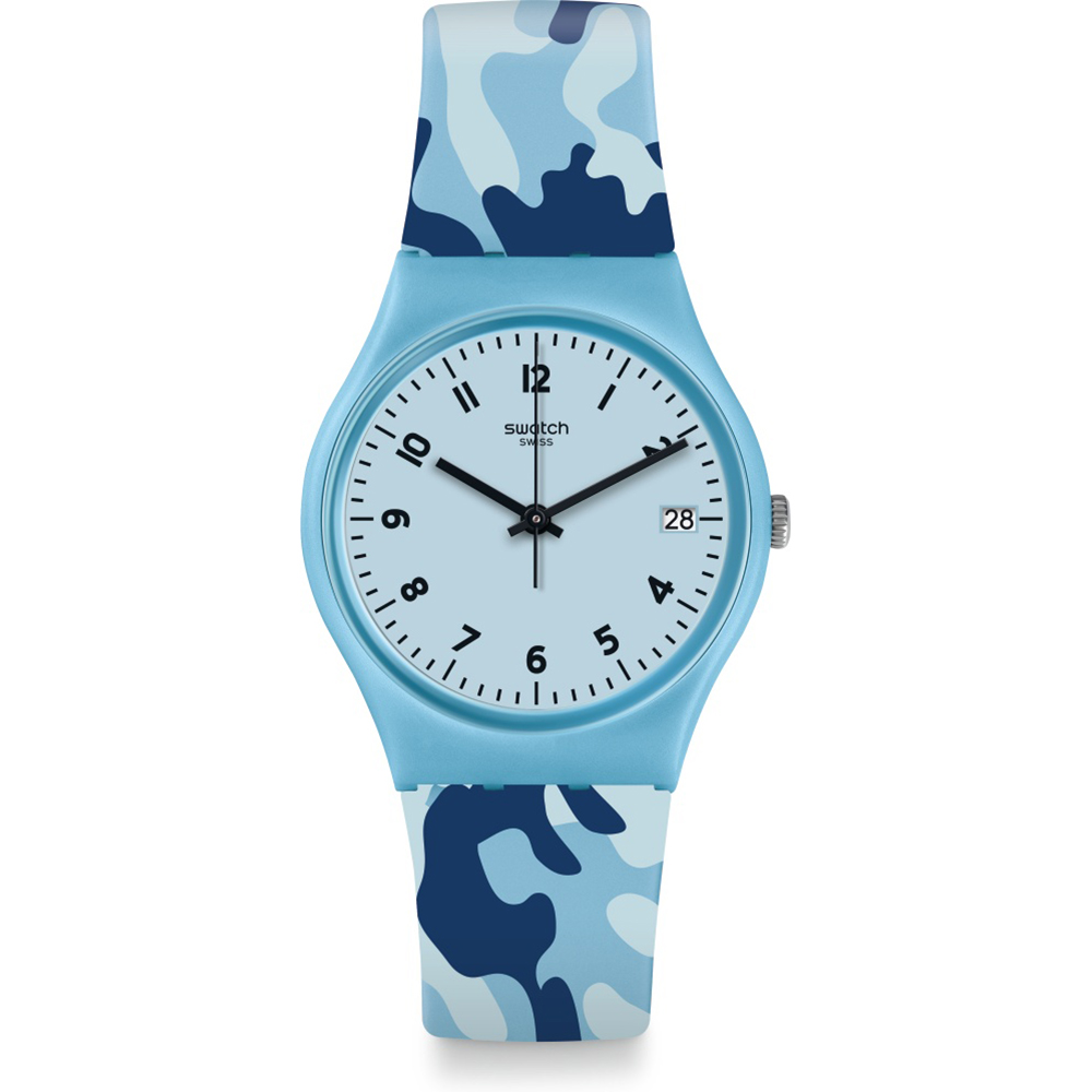 Swatch Standard Gents GS402 Camoublue Watch
