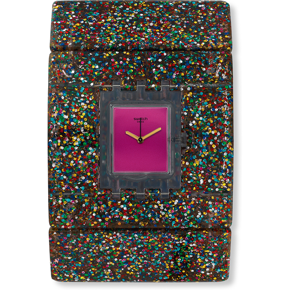 Swatch Square SUBM124A Carnavalesco Large Watch