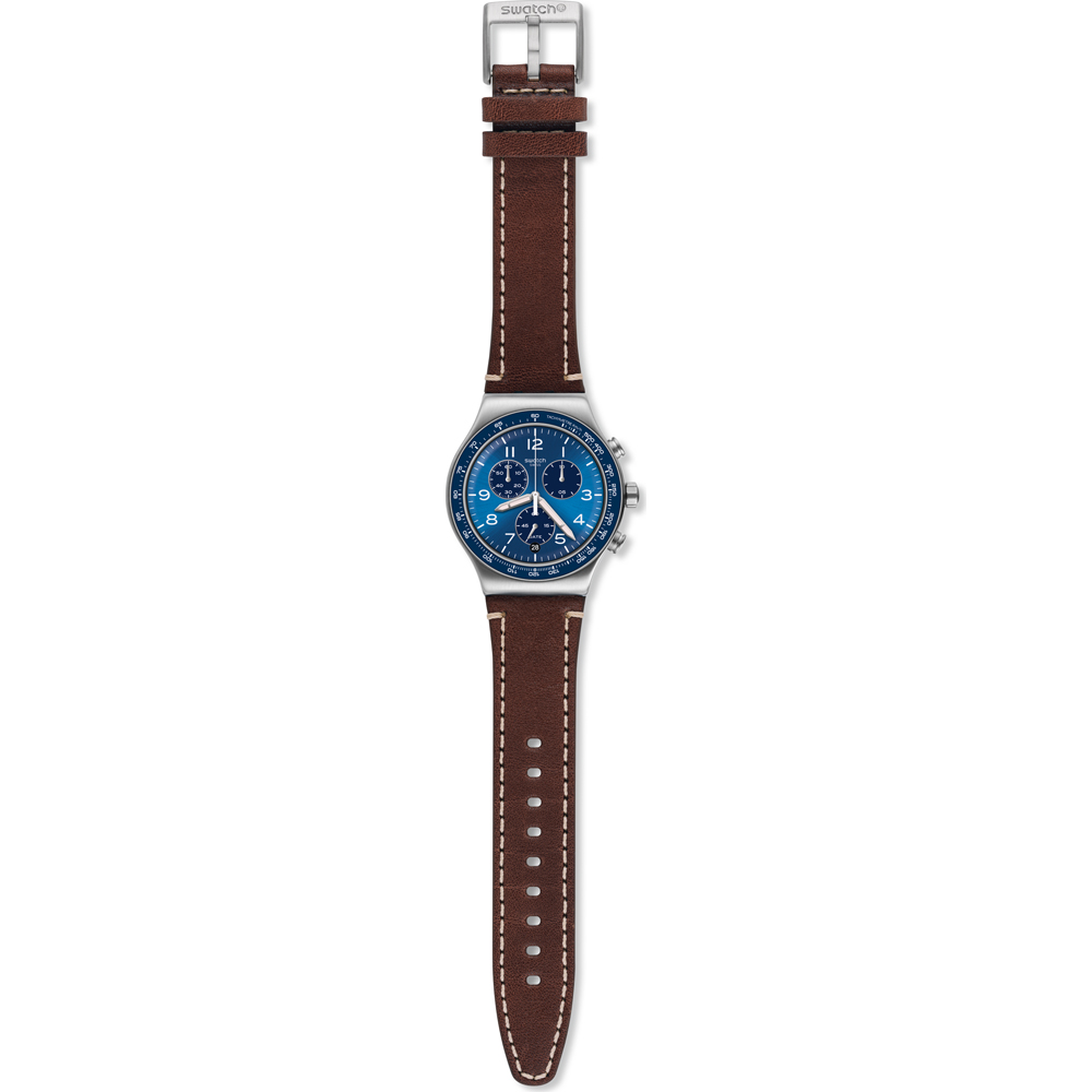 Swatch Irony - Chrono New YVS466 CASUAL BLUE Watch