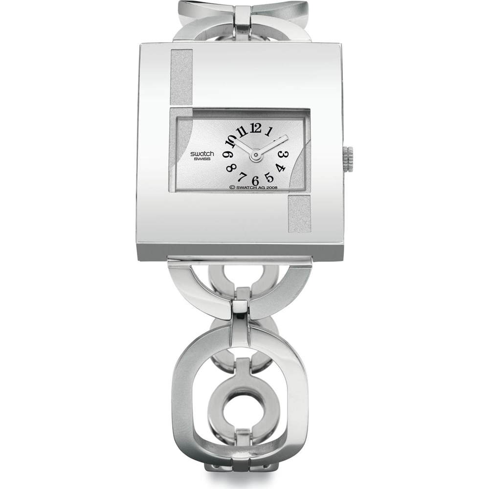 Swatch Lady Square YUS122G Chain Me On Watch