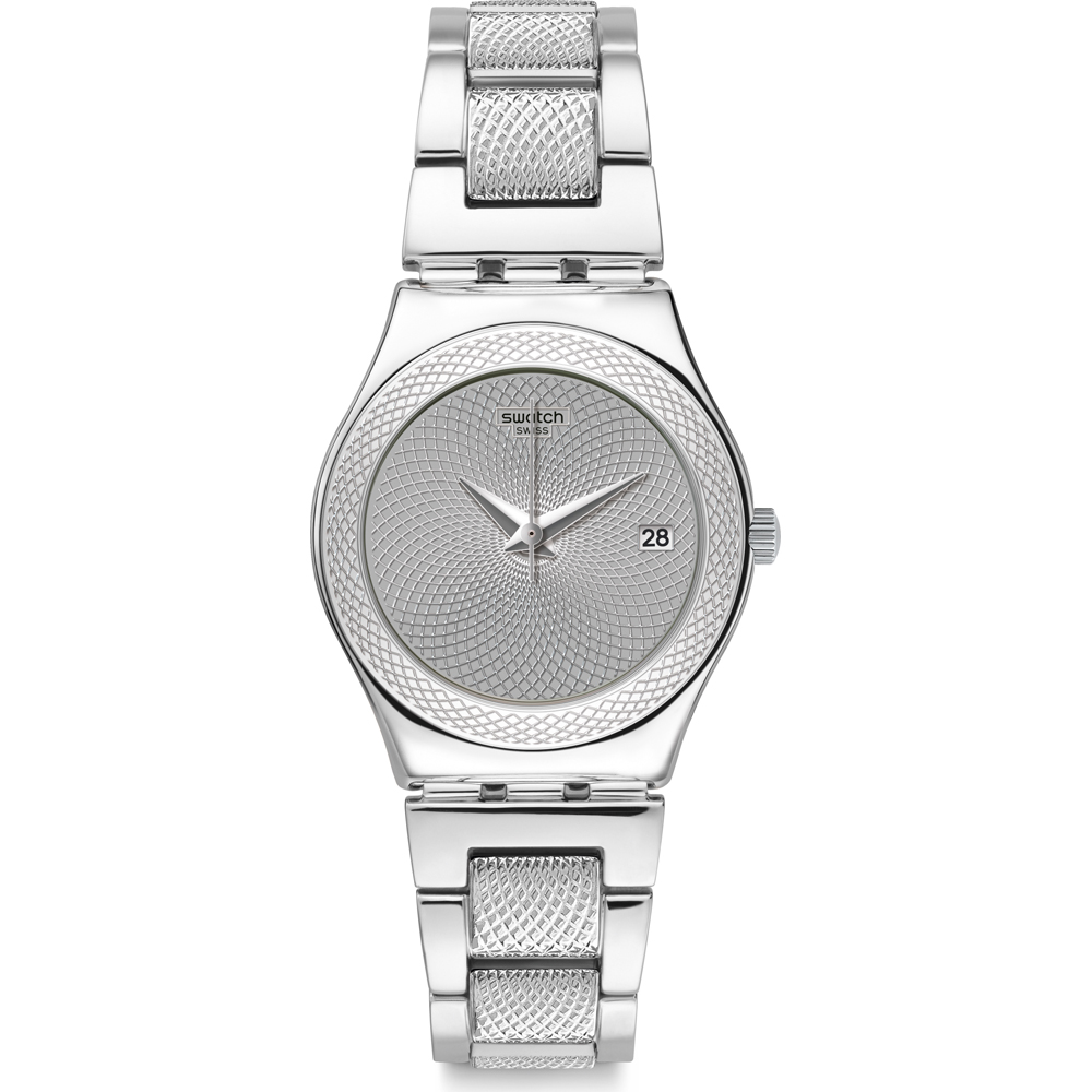 Swatch Irony Medium YLS466G Classy Silver Watch