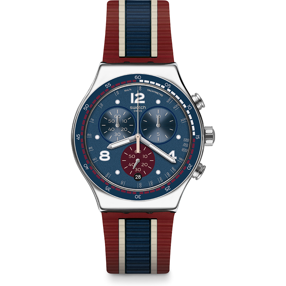 Swatch Irony - Chrono New YVS449 College Time Watch