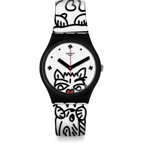 Swatch Comicat Watch