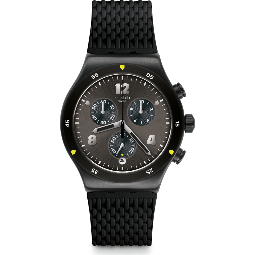 Swatch Irony - Chrono New YVB406 Darkbark Watch