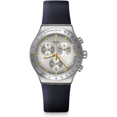 Swatch Irony - Chrono New YVS460 Darkmeblue Watch