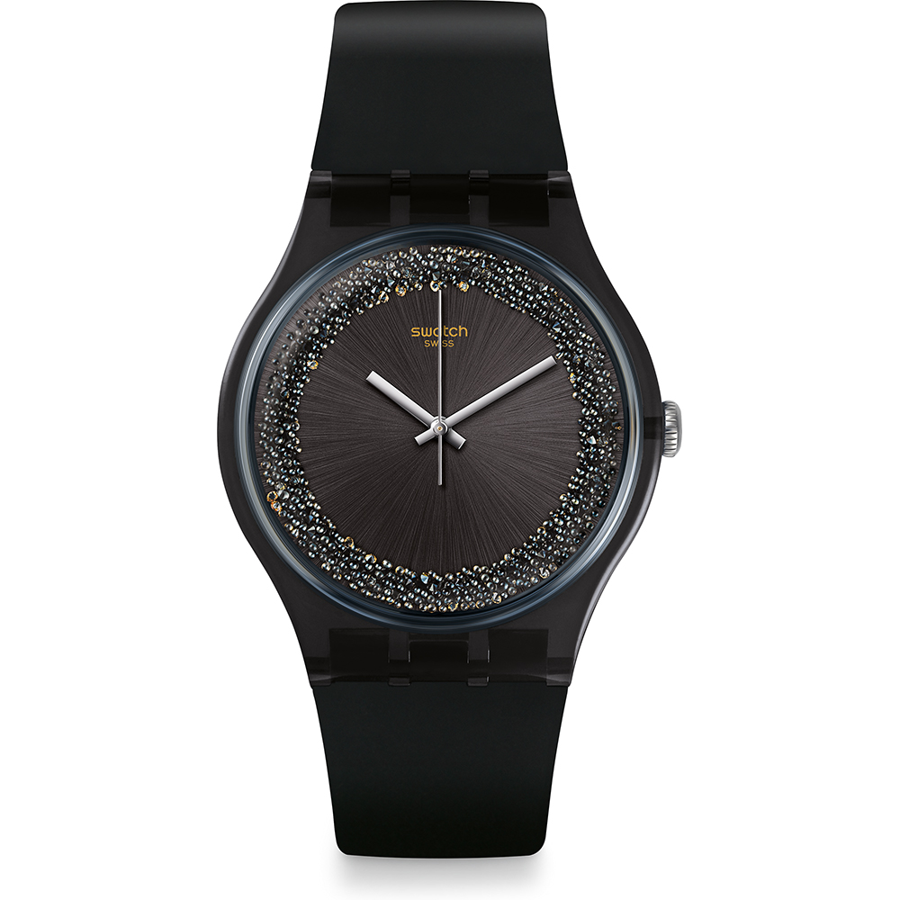 Swatch NewGent SUOB156 Darksparkles Watch