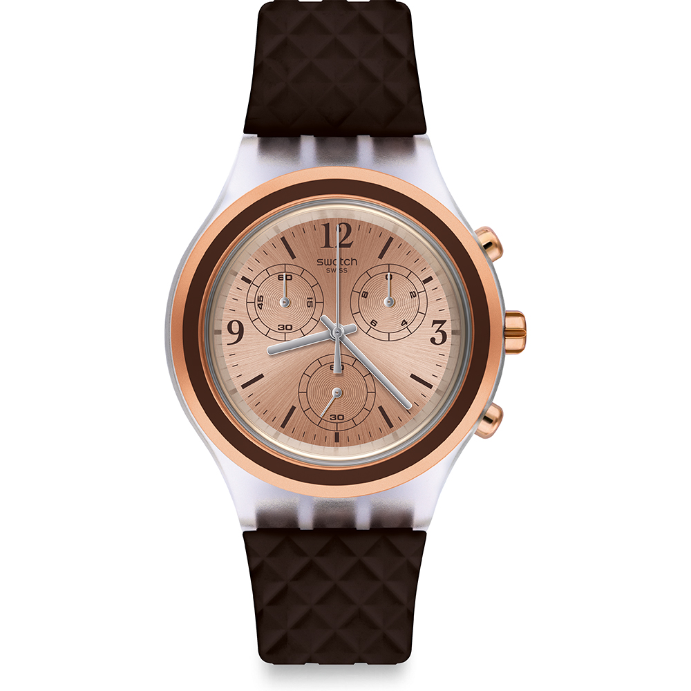 Swatch Chrono SVCK1005 Elebrown Watch