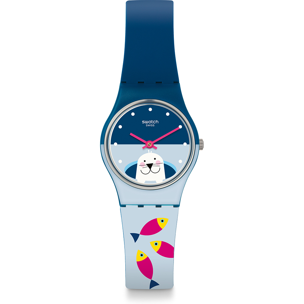 Swatch Standard Ladies LN152 Fish Me Baby Watch