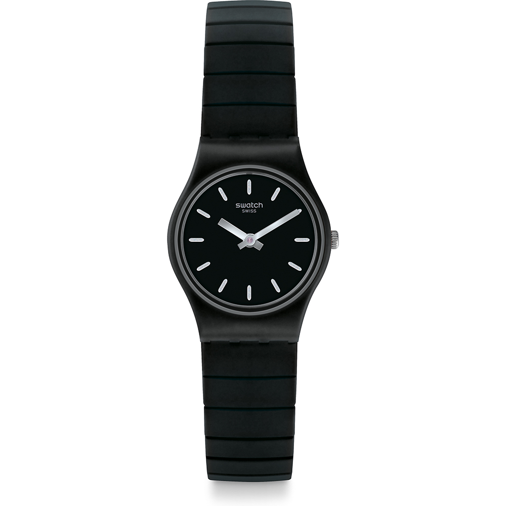 Swatch Standard Ladies LB183A Flexiblack Watch