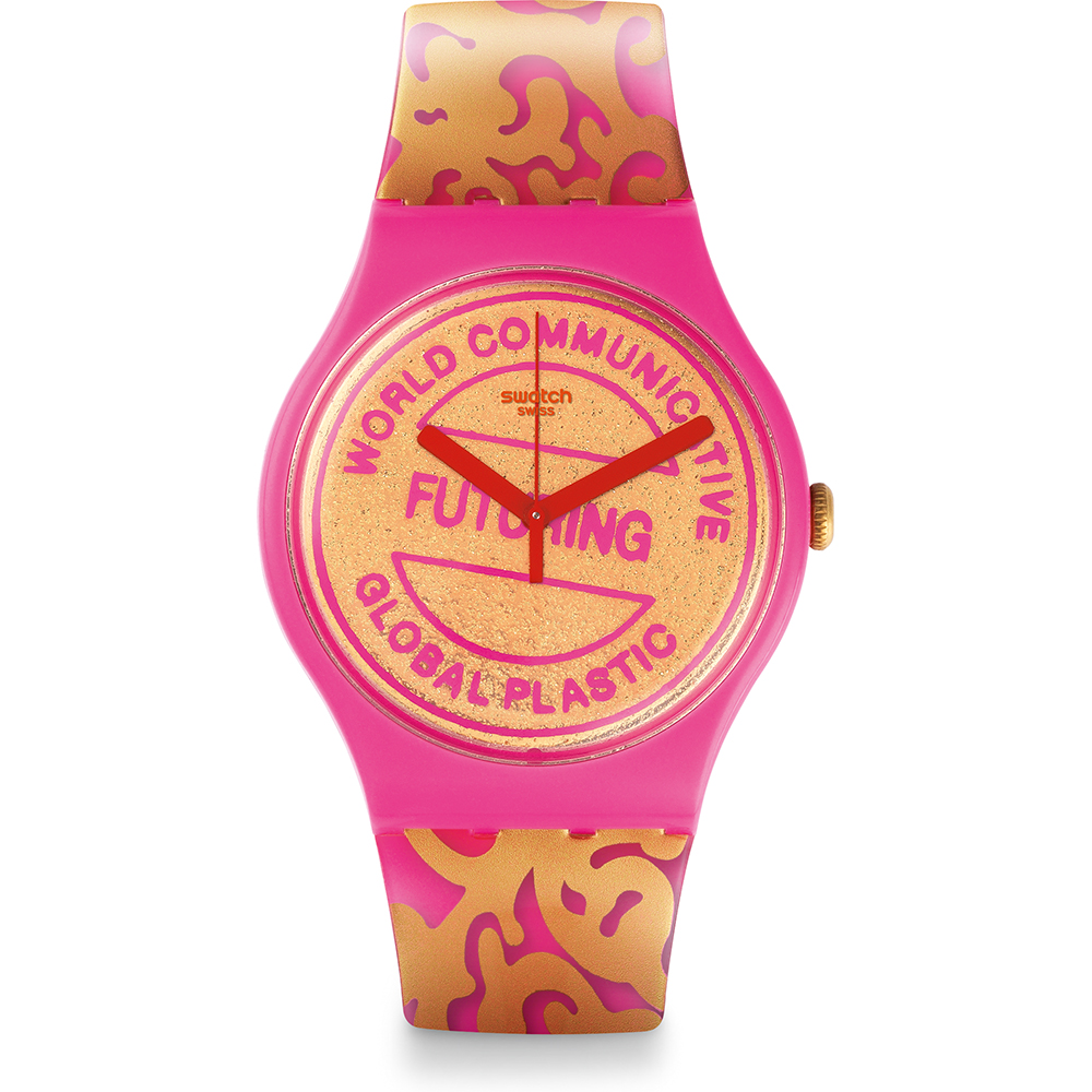 Swatch NewGent SUOZ200S Futuring by Eva & Adele Watch