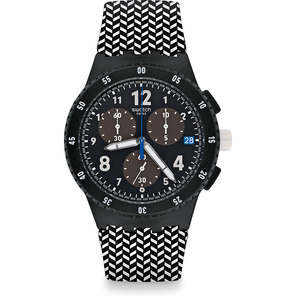 Swatch New Chrono Plastic SUSB407 Girotempo Watch