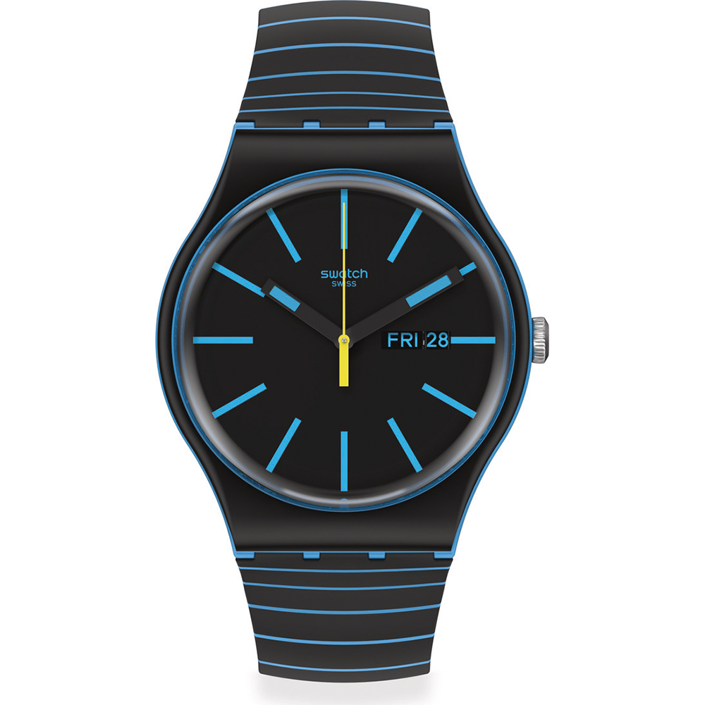 Swatch NewGent SO29S700 Glow that way Watch