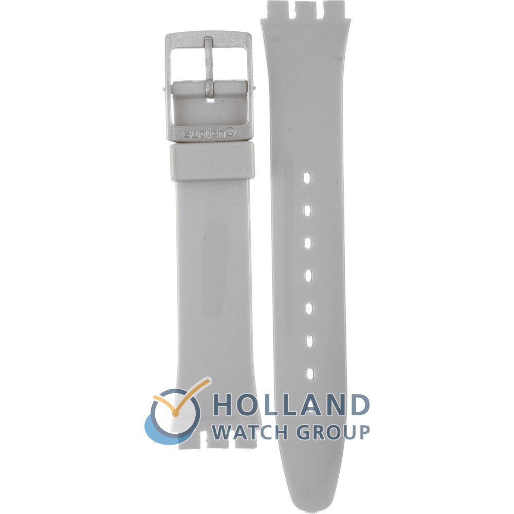 Swatch Plastic - Standard Gent AGM175 GM175 Flaky Grey Strap