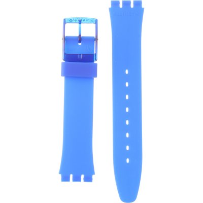 Swatch Plastic - Originals Medium (34mm) /Access/Solar/Musicall/Stop - G/SK/SL/SR/SS/SO28 AGN268 GN268 Electric Shark Strap