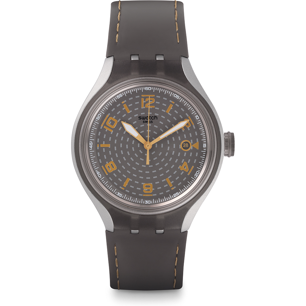 Swatch XLite YES4007 Go Smokey Watch