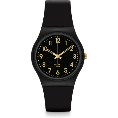 Swatch Originals Medium (34mm) GB274 Golden Tac Watch
