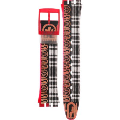 Swatch Plastic - Originals Medium (34mm) /Access/Solar/Musicall/Stop - G/SK/SL/SR/SS/SO28 AGR128 GR128 Mr Watson Strap