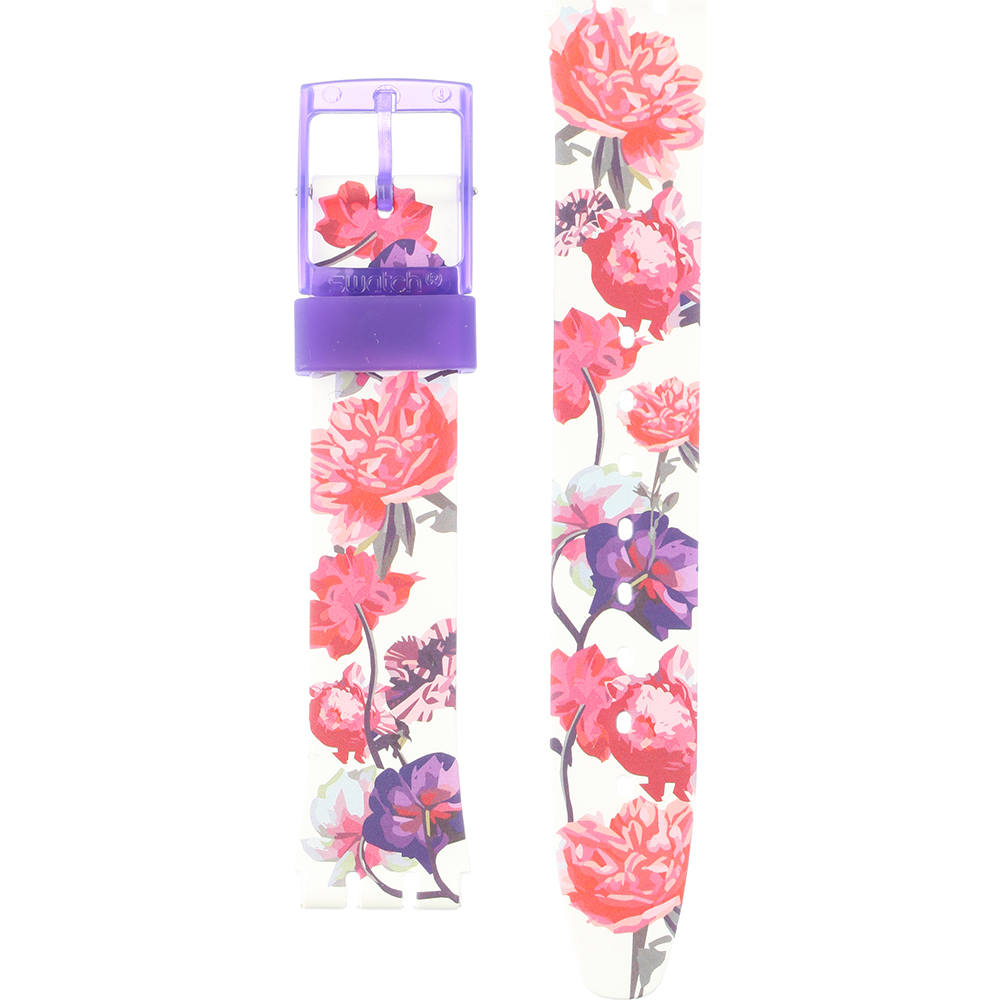 Swatch Straps AGV135 Sweet Garden • Official dealer • Watch.co.uk