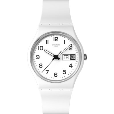 Swatch Originals Medium (34mm) GW719 Blank Slate Watch
