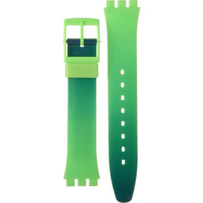 Swatch Plastic - Originals Medium (34mm) /Access/Solar/Musicall/Stop - G/SK/SL/SR/SS/SO28 AGZ216 GZ216 Fluo Strap