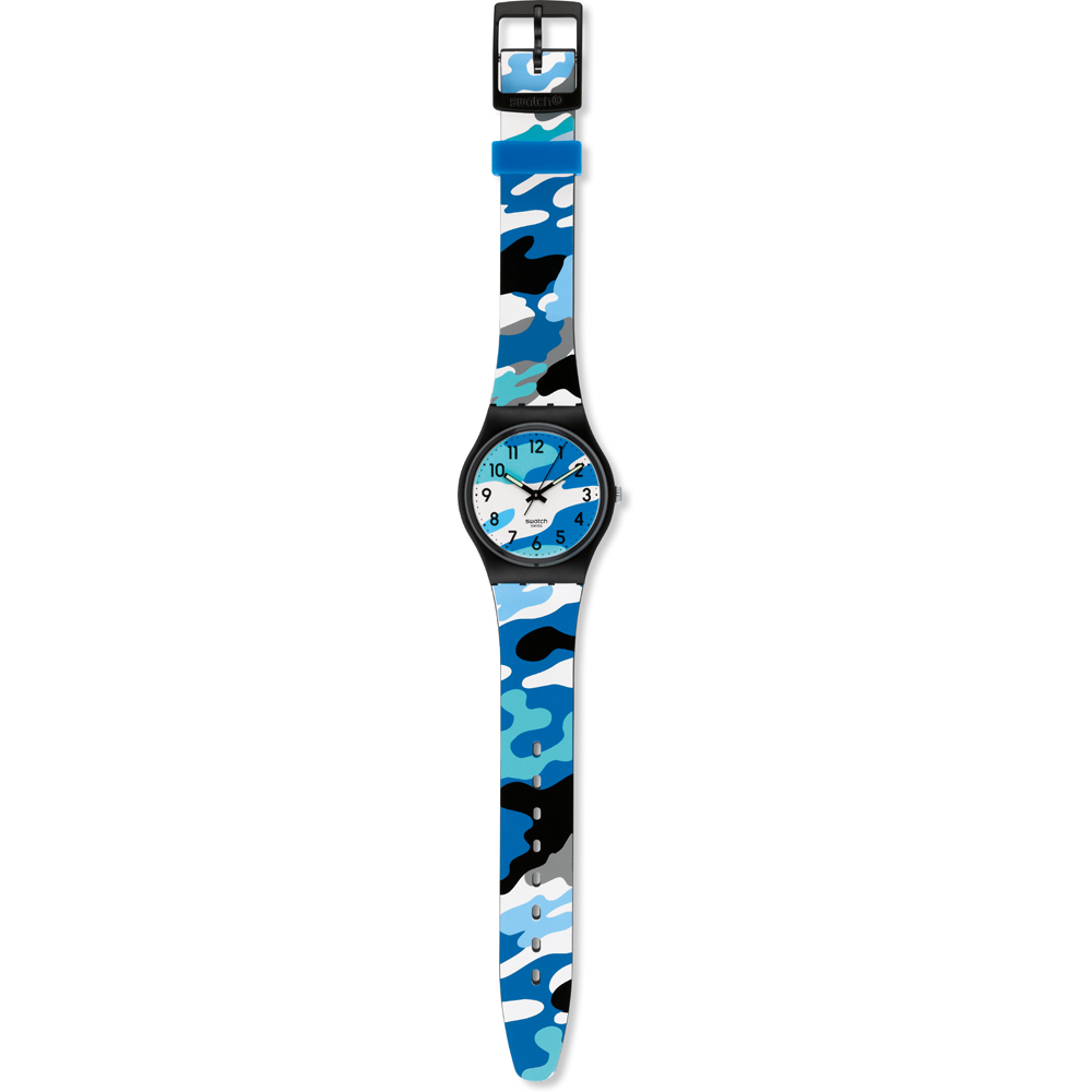 Swatch Standard Gents GB263 Hiding Blue Watch