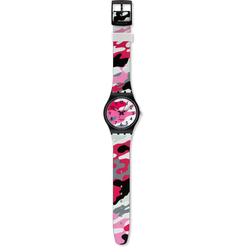 Swatch Standard Gents GB262 Hiding Pink Watch