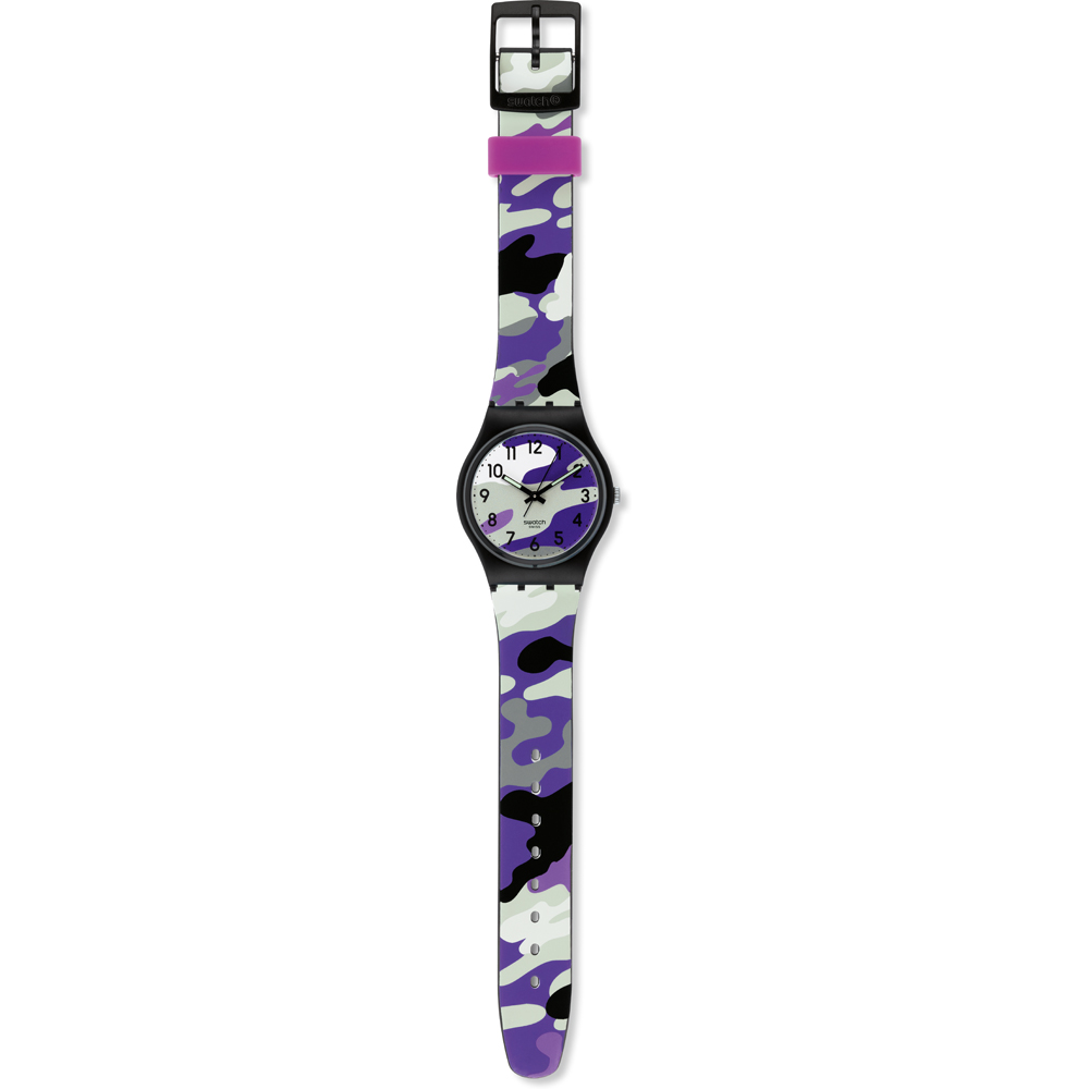 Swatch Standard Gents GB264 Hiding Purple Watch
