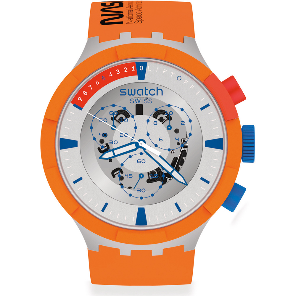 Swatch Big Bold SB04Z401 Launch Watch