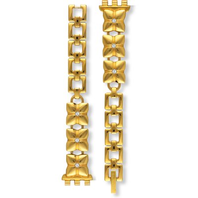 Swatch Plastic - Originals Small (25mm) - L ALK358G LK358G Golden Keeper Strap