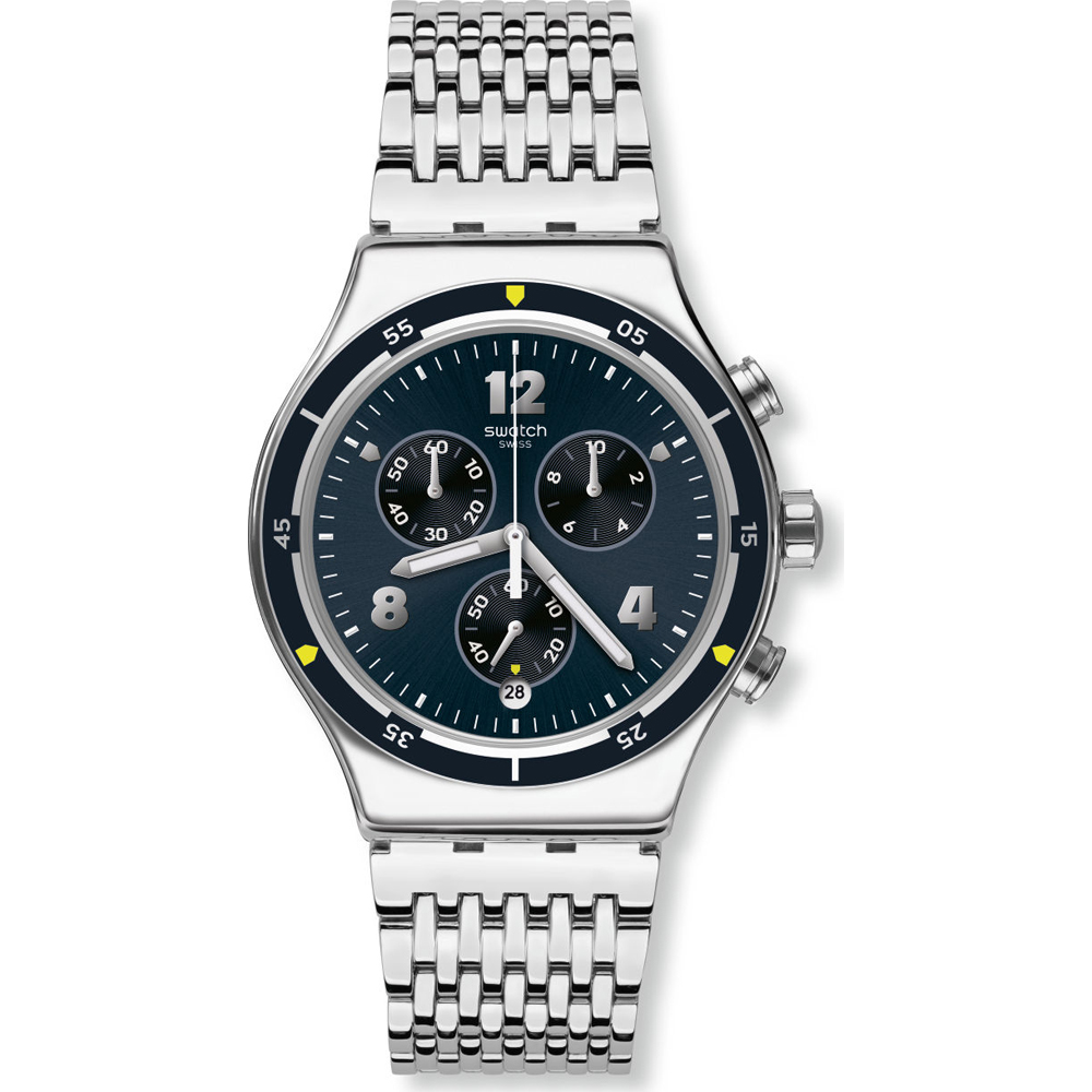 Swatch Irony - Chrono New YVS457G Meshme Watch