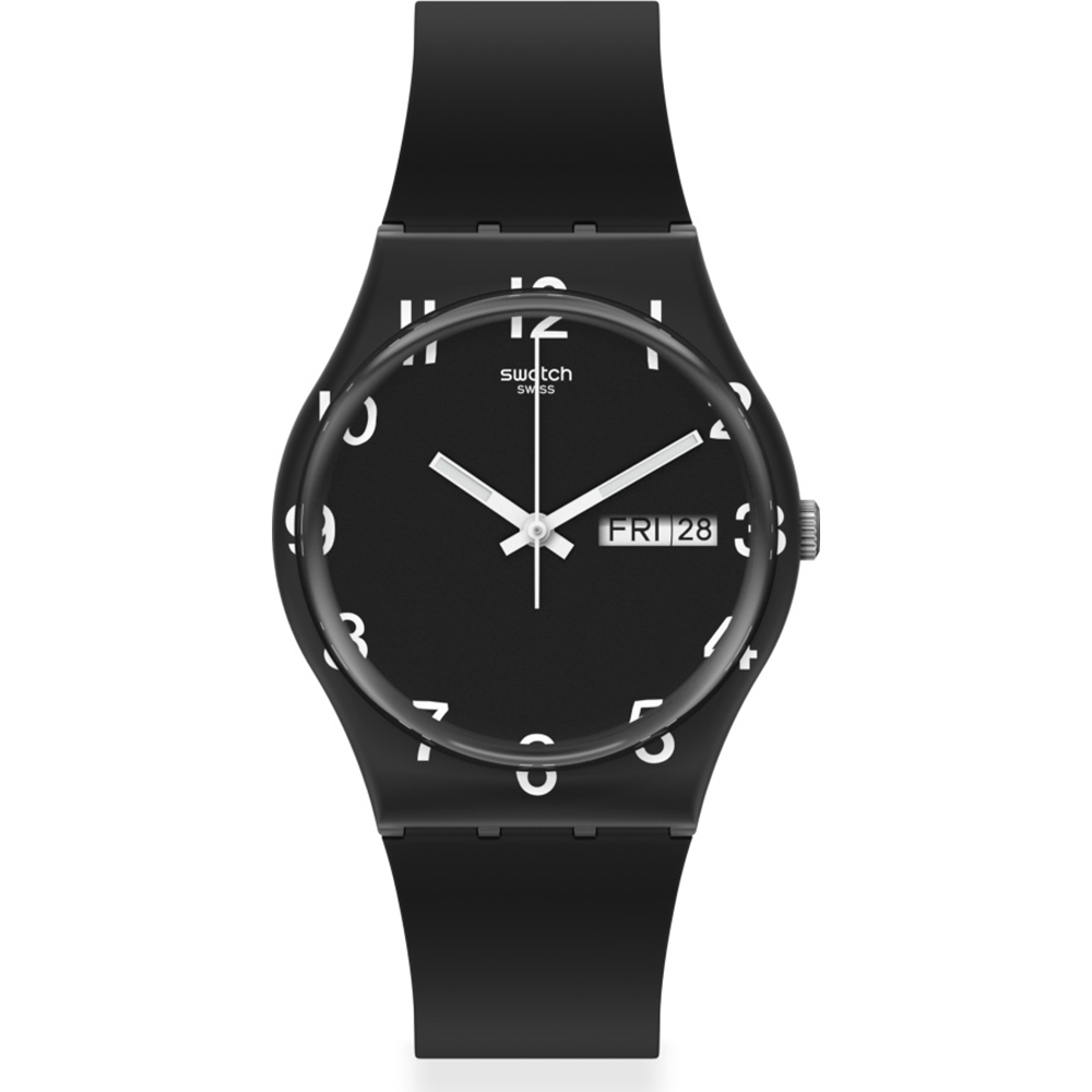 Swatch Standard Gents GB757 Over Black Watch
