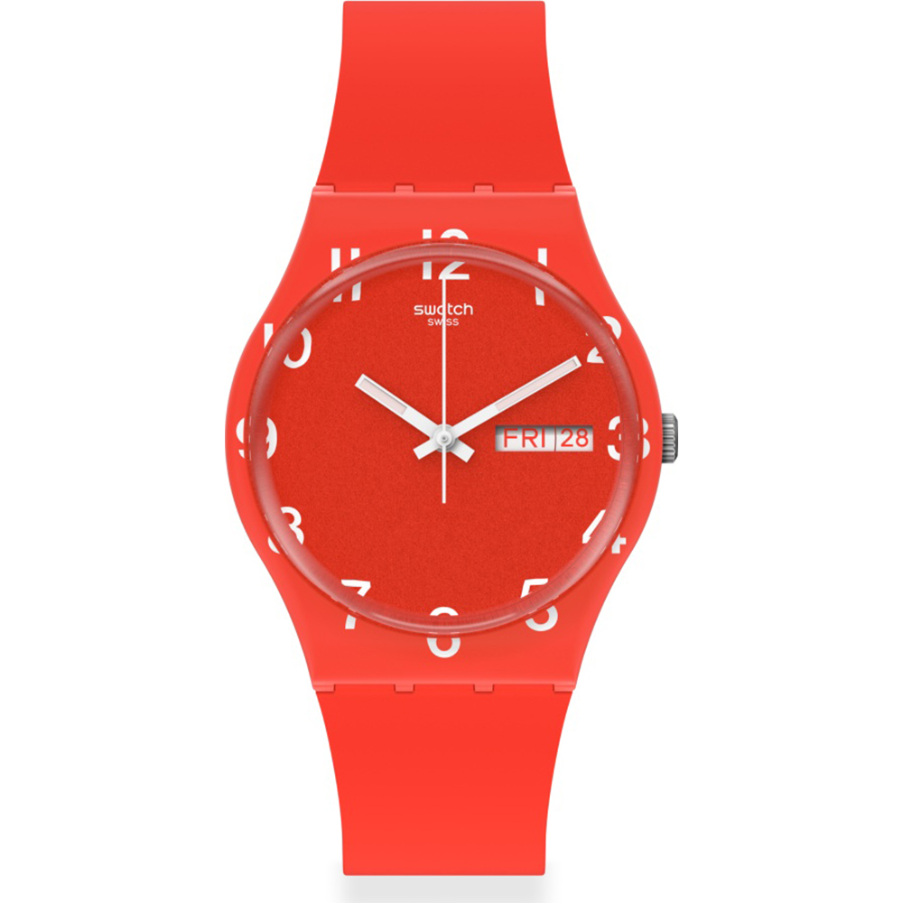 Swatch Standard Gents GR713 Over Red Watch
