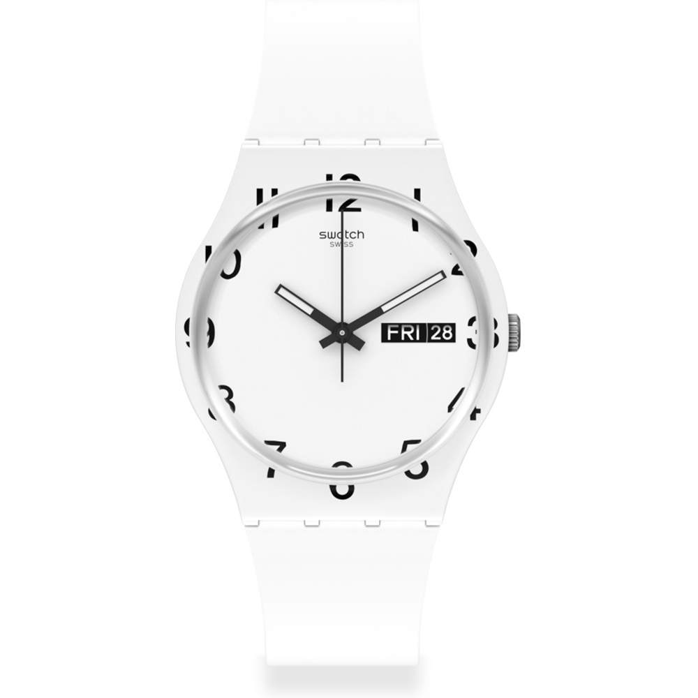 Swatch Standard Gents GW716 Over White Watch