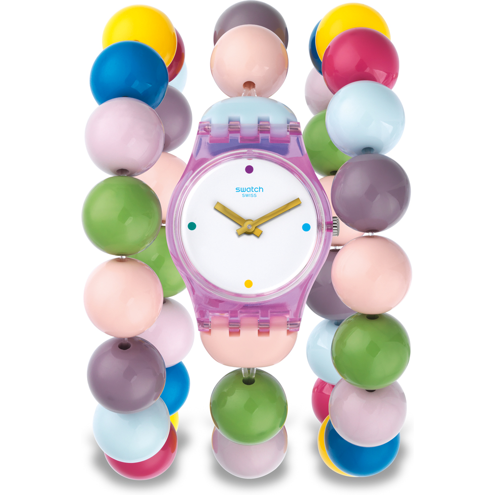 Swatch Standard Ladies LP148A Party Beads L Watch