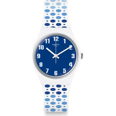 Swatch Originals Medium (34mm) GW201 Paveblue Watch