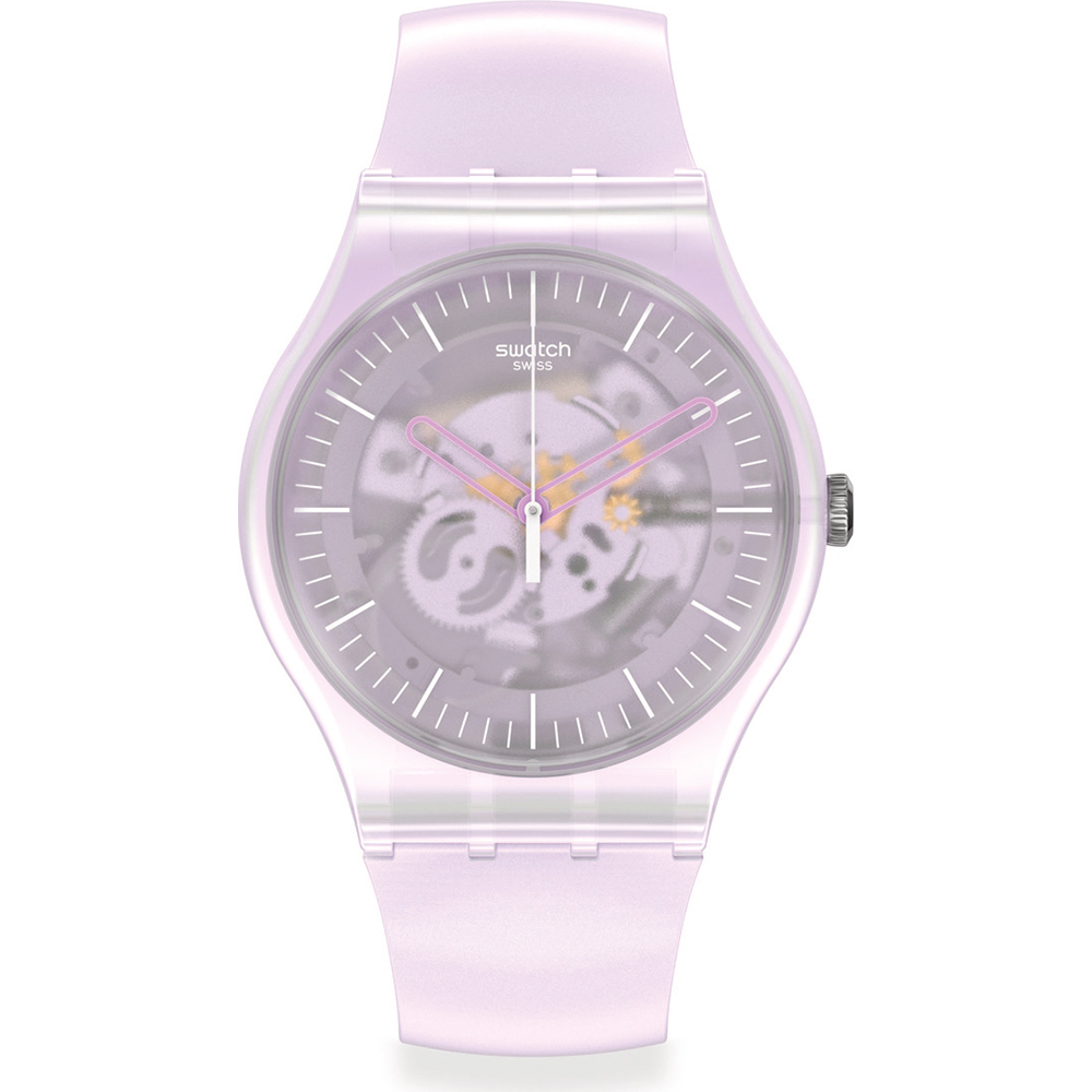 Swatch NewGent SUOK155 Pink Mist Watch