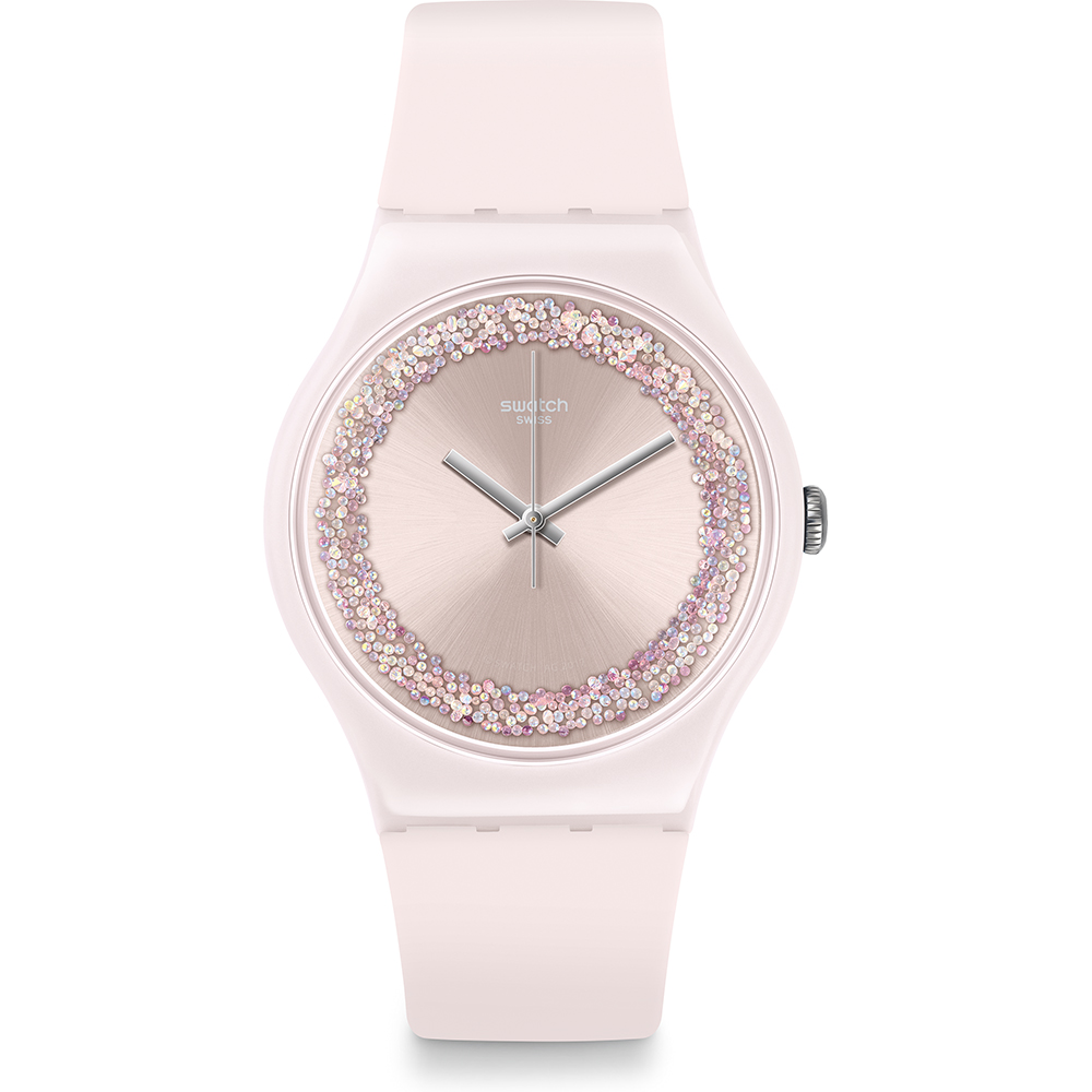 Swatch NewGent SUOP110 Pinksparkles Watch