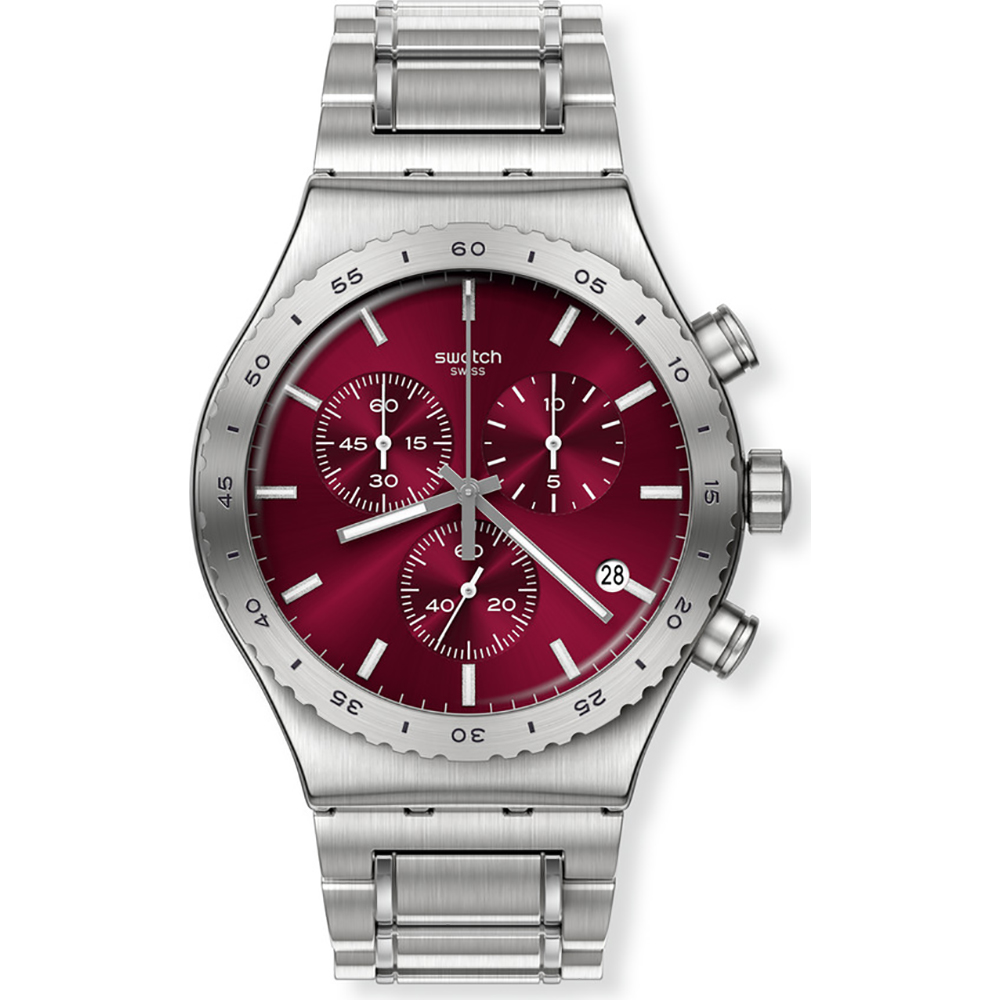 Swatch Irony - Chrono New YVS499G Purple Irony Watch