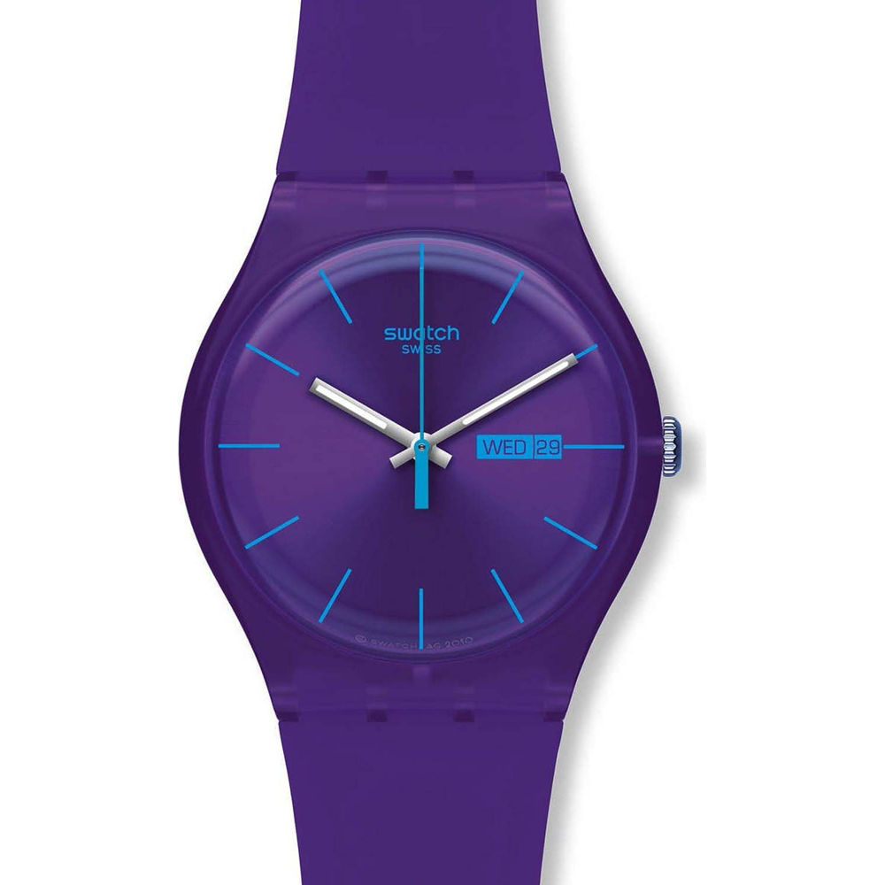 Swatch NewGent SUOV702 Purple Rebel Watch