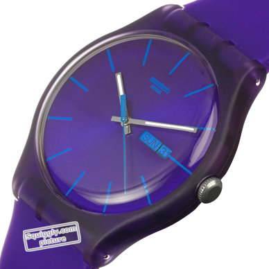 Swatch The Originals SUOV702 Purple Rebel Watch • EAN: 7610522252769 •  Watch.co.uk