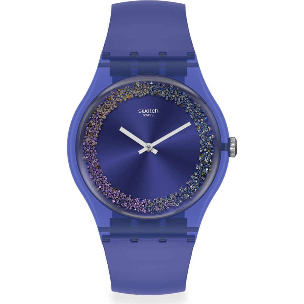Swatch NewGent SUOV106 Purple ring Watch