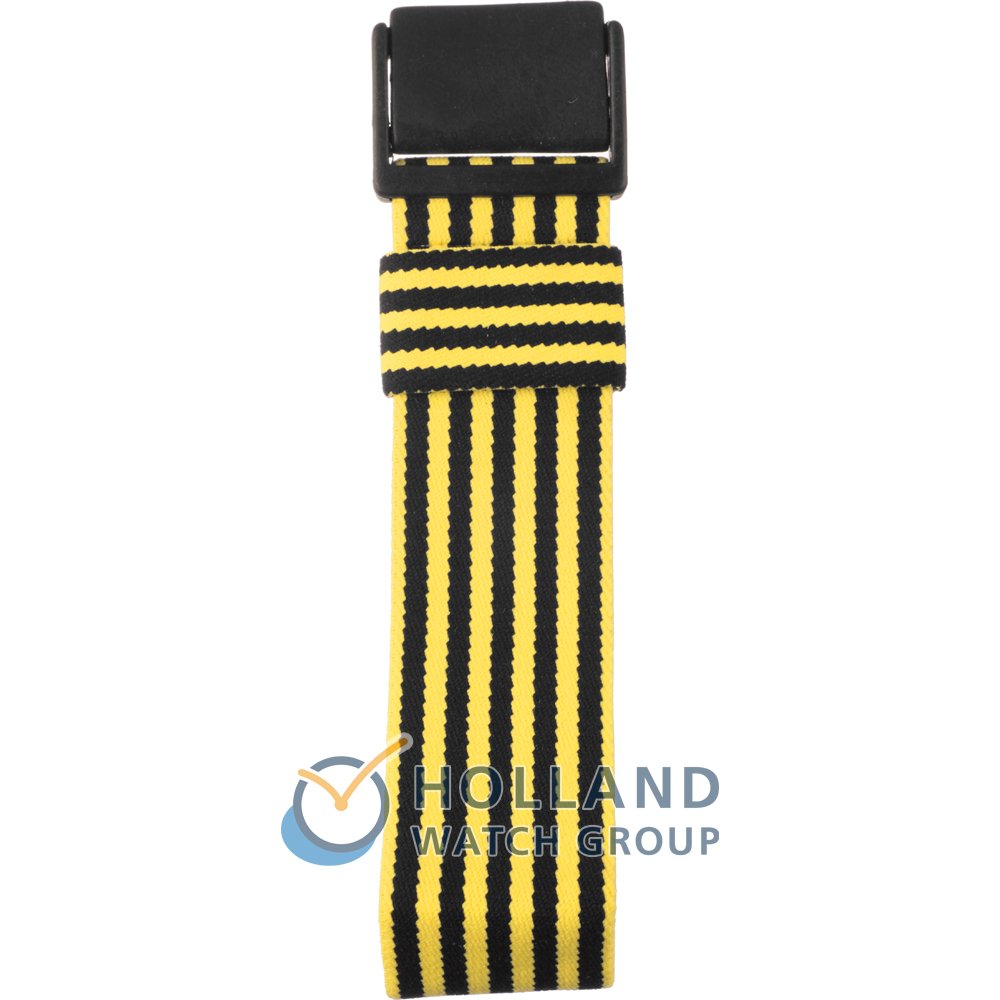 Swatch Plastic - Pop Big - PW APWBK112 PWBK112 Yellow Zebra Strap