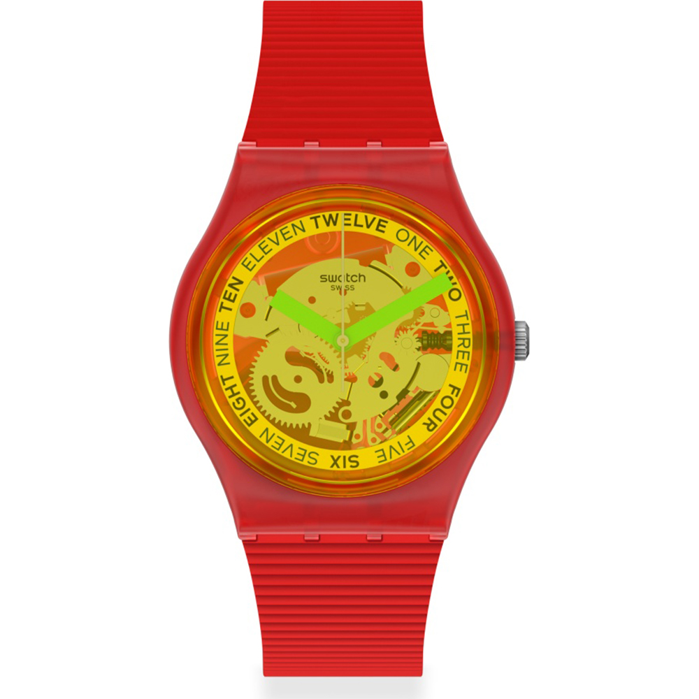 Swatch Standard Gents GR185 Retro-rosso Watch