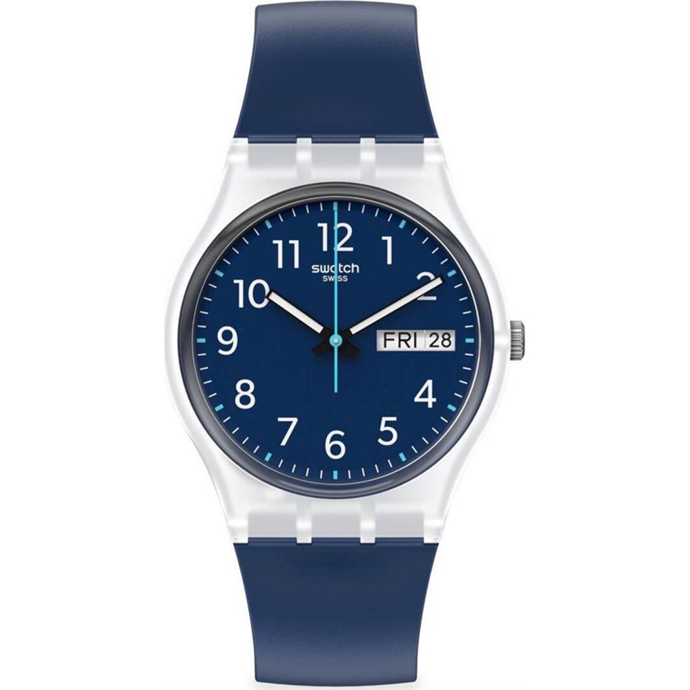 Montre Swatch Standard Gents SO28K700-S14 Blue Away • EAN