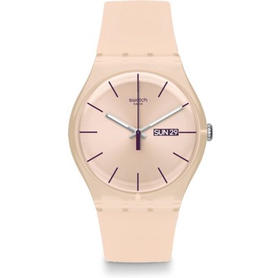 Swatch Originals Large (41mm) SUOT700 Rose Rebel Watch