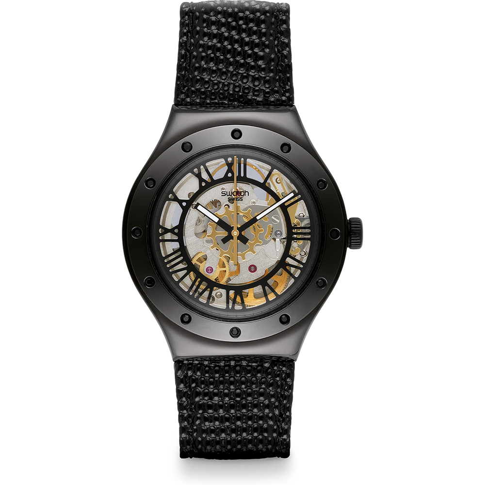 Swatch Automatic YAB100 Rosetta Nera Watch